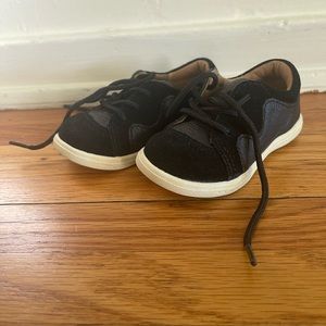 LENNY LU - BABY BOYS SIZE 5 SUEDE SHOES